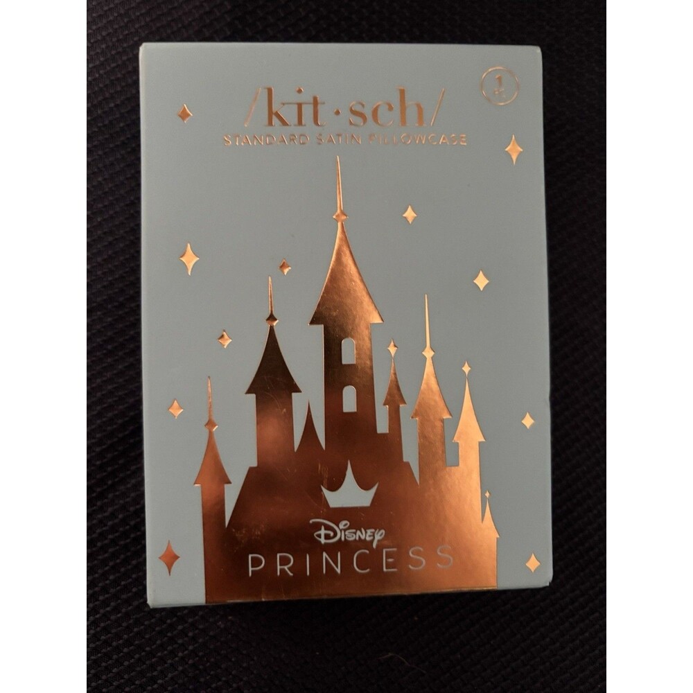 Kitsch Satin Pillowcase Disney Princess- New